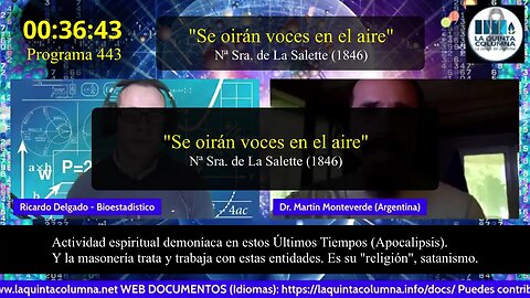 "Porque escuchan voces" (Programa 443) Actividad espiritual más fuerte en estos Últimos Tiemplos