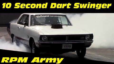 10 Second Dodge Dart Swinger Drag Racing