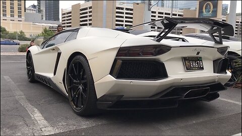 Lamborghini Aventador PURE V12 SOUNDS! BEST SOUNDING CAR EVER?!