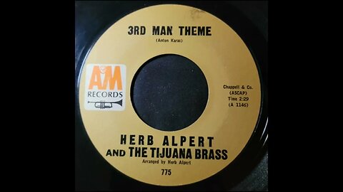 Herb Alpert and The Tijuana Brass - 3rd Man Theme
