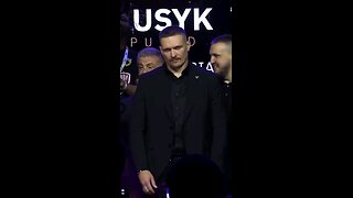 Tyson Fury vs. Oleksandr Usyk Faceoff