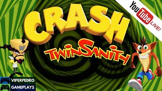 [LIVE] Crash TwinSanity (PS2) | Gameplay #3 | ENG/PT-BR | 1080p 50fps (YouTube, Twitch e Facebook)