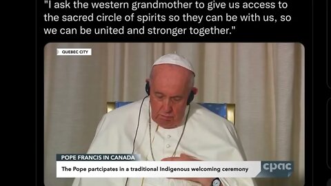 Francis the Apostate Helps Summon Demons (Yet Again Proving His Antipapacy)