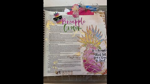 Let's Bible Journal Revelation 3 (from Lovely Lavender Wishes)