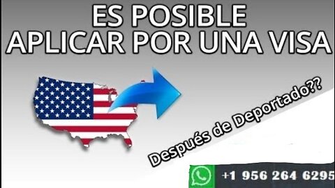 ¿Si estoy deportado todavía puedo sacar una visa? RapidVisa Latino