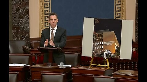 Sen Josh Hawley: This Is A Teachable Moment