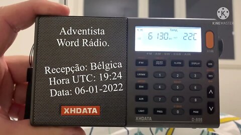 Adventist Word Radio Radio captured in Belgium with XHDATA. EP 19
