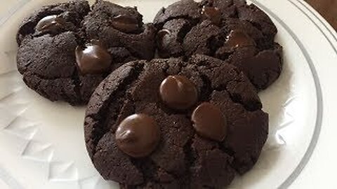 Double Chocolate Cookies (Vegan)