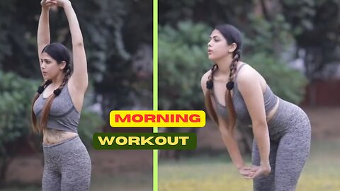 wake up and get fit: a short morning workout you won't want to miss!🌤️🌤️👌 |#Shorts