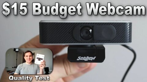 $15 Budget Webcam! Soulion C20 Review!