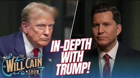 EXCLUSIVE Full Interview with former President Donald Trump ! Will Cain Show