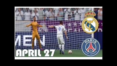 FIFA 22 | REAL MADRID VS PSG | PLAYSTATION GAMEPLAY | ONLINE / EN VIVO - APRIL 26