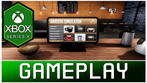Barista Simulator | Xbox Series X Gameplay