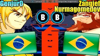 Street Fighter Alpha 3 (Genjur0 Vs. Zangief Nurmagomedov) [Brazil Vs. Brazil]