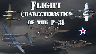 Flight Charecteristics of a P-38