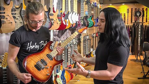 Let's TOUR the HARLEY BENTON Guitars! (new models included!) - TGU19