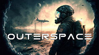 🌕 Outerspace - Dark Background Ambient Space Music