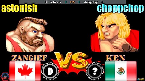 Street Fighter II: The World Warrior (astonish Vs. choppchop) [Canada Vs. Mexico]