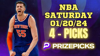 #PRIZEPICKS | BEST #NBA PLAYER PROPS FOR SATURDAY | 01/20/24 | BEST BETS | #BASKETBALL | TODAY