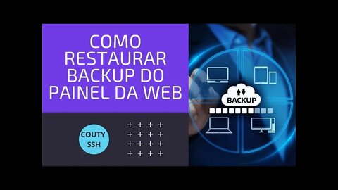 Como restaurar backup do painel web