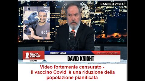 Video fortemente censurato - Il vaccino Covid è una riduzione della popolazione pianificata