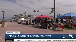 San Diego sidewalk vending regulations now in effect