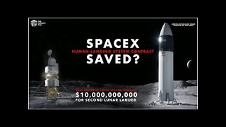 SpaceX HLS Contract is Saved! | NASA To Pick Second Lunar Lander | TLP News