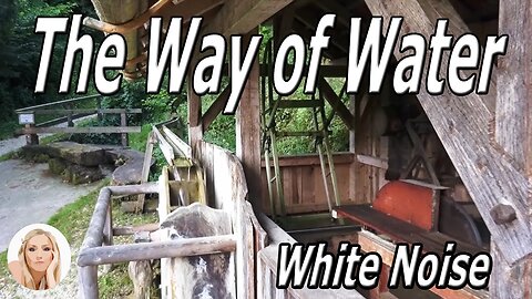 The Way of Water Wheel Zen White Noise for Studying and Relaxation at the Old Mill #whitenoise #zen