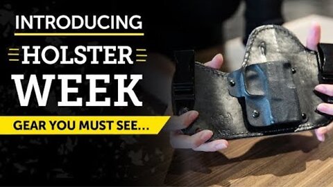 Introducing: USCCA Holster Week
