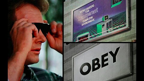 THEY LIVE - Obey (1988) - He Found mystrey Glasses And Saw Who Controls Humanity !