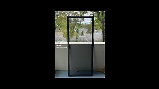 New sliding screen door procurement, delivery, and installation, in Hollywood, Florida.