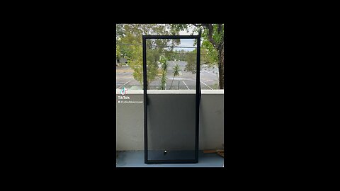 New sliding screen door procurement, delivery, and installation, in Hollywood, Florida.