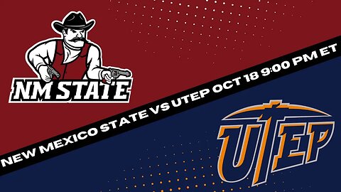 New Mexico State Aggies vs UTEP Miners Prediction and Picks - College Football Picks Week 8