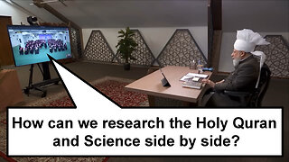 How can we research the Holy Quran and Science side by side?