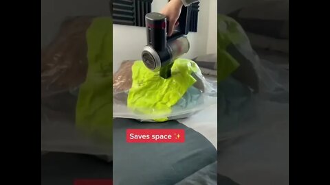 Space Saving Bags | Tiktok Amazon Finds #Shorts #AmazonFinds