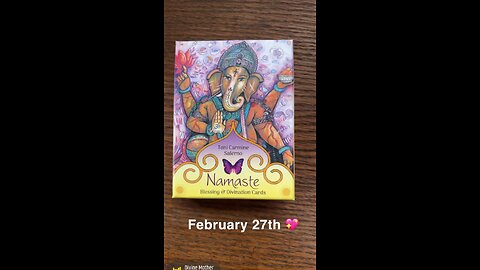 2/27/23 card: divine mother