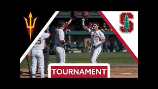 #8 Arizona State vs #1 Stanford | Pac 12 Tournament Opening Round | 2022 College Baseball Highlights