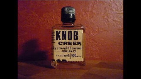 Whiskey #54: Knob Creek Small Batch Bourbon Whiskey 100Proof