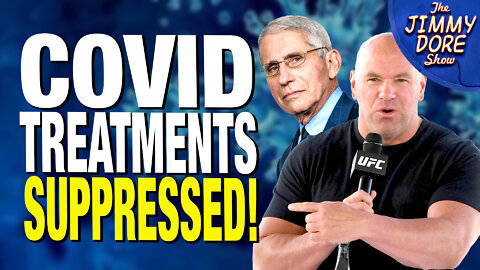 Dana White SCHOOLS Journalist On COVID Treatments