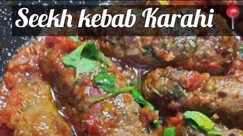 mouthwatering Seekh Kabab Karahi! 🔥🍢🍛