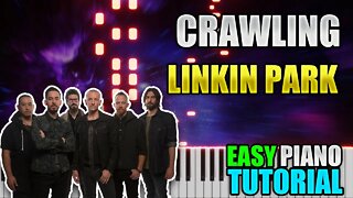 Crawling - Linkin Park | Easy Piano Tutorial