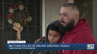 Mother killed in drunk driving crash
