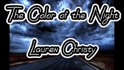 Lauren Christy - The Color of the Night (From "Color of the Night" Soundtrack)