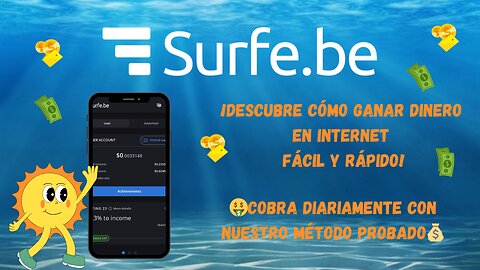 Gana Dinero Diario Gratis con Surfe.be 🚀