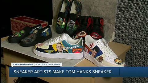 Sneaker Artists Make Tom Hanks Sneaker