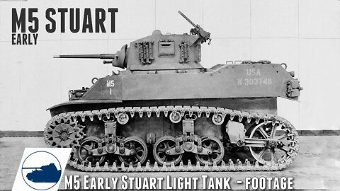WW2 M5 Stuart Light Tank Training footage.