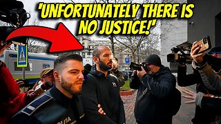 Andrew Tate First Words Outside Jail (Full Video)