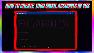 HOW TO CREATE 1000+ GMAIL ACCOUNTS IN 10s WITHOUT PHONE NUMBER VERIFICATION FREE TOOL + FREEDOWNLOAD