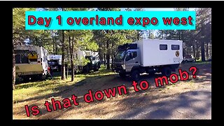 Overland expo west | on my way to get my camp spot | Down2Mob