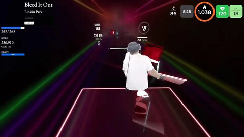 [EN/DE] Midweek Sword action in Beat Saber #visuallyimpaired #vr